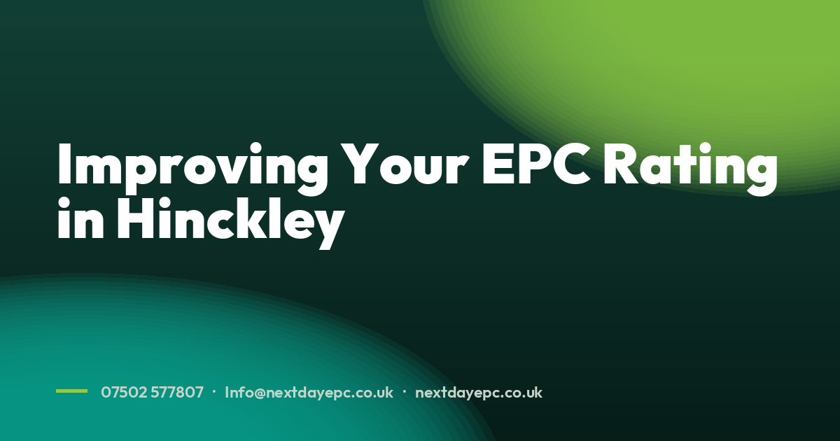 Improving Your EPC Rating in Hinckley