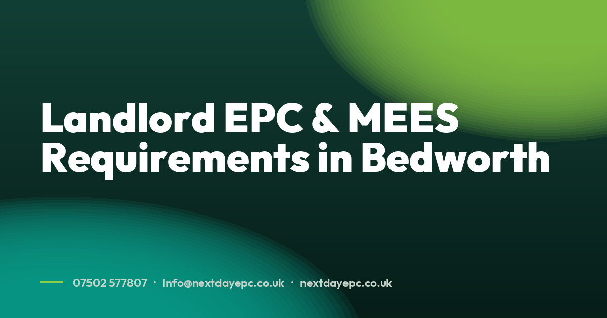 Landlord EPC & MEES Requirements in Bedworth
