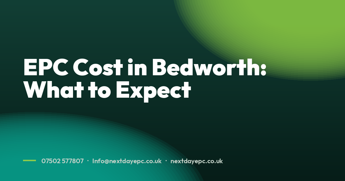 EPC Cost in Bedworth: What to Expect