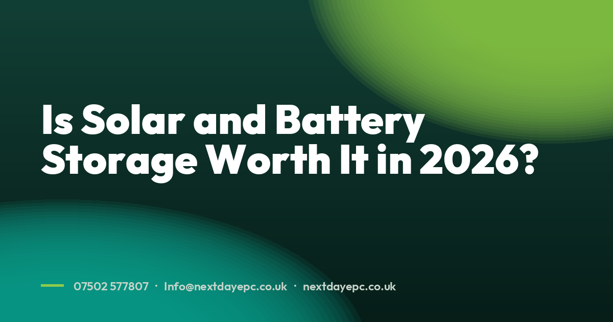 Is Solar and Battery Storage Worth It in 2026?