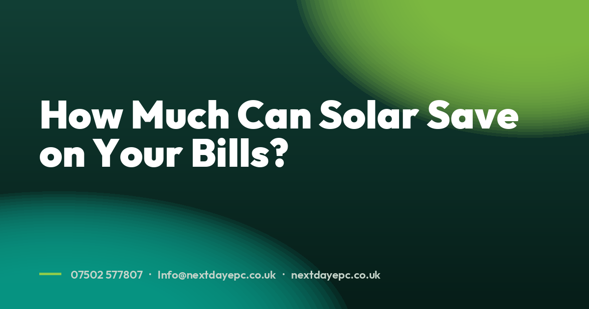 How Much Can Solar Save on Your Bills?