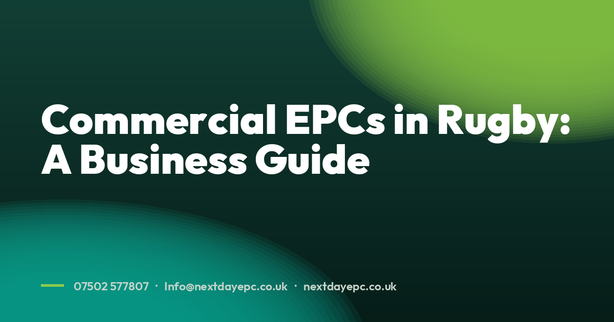 Commercial EPCs in Rugby: A Business Guide